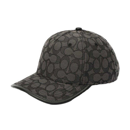 Front - Coach Signature Jacquard Baseball Cap