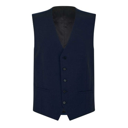 Front - Ted Baker Mens Panama Slim Waistcoat
