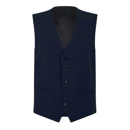 Front - Ted Baker Mens Panama Slim Waistcoat
