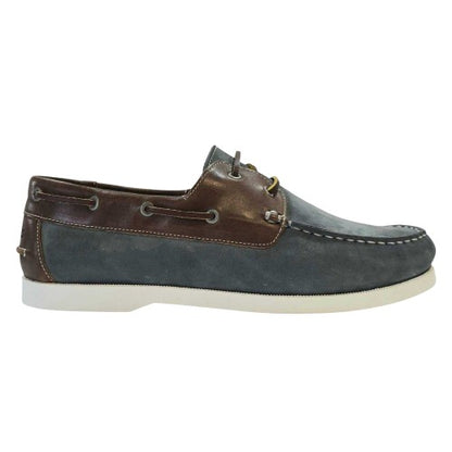 Front - Jack Wills Mens Leather Boat Shoes