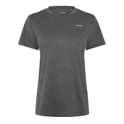 Front - USA Pro Womens/Ladies Tech C Polyester T-Shirt