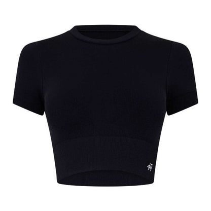 Front - 4th & Reckless Womens/Ladies Brogan Crop Top