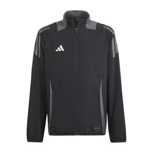 Front - Adidas Childrens/Kids Tiro 24 Raglan Track Jacket