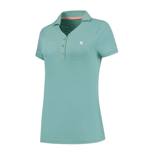 Front - K-Swiss Womens/Ladies Hypercourt V Neck Regular Polo Shirt
