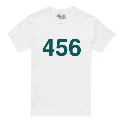 Front - Squid Game Mens 456 Regular T-Shirt