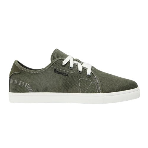 Front - Timberland Mens Canvas Low Cut Trainers