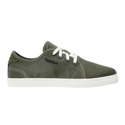 Front - Timberland Mens Canvas Low Cut Trainers