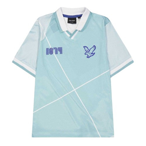 Front - Lyle & Scott Childrens/Kids Argyle Regular Short-Sleeved Shirt