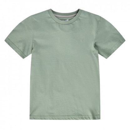 Front - Farah Unisex Adult Denny Embroidered Logo Jersey T-Shirt