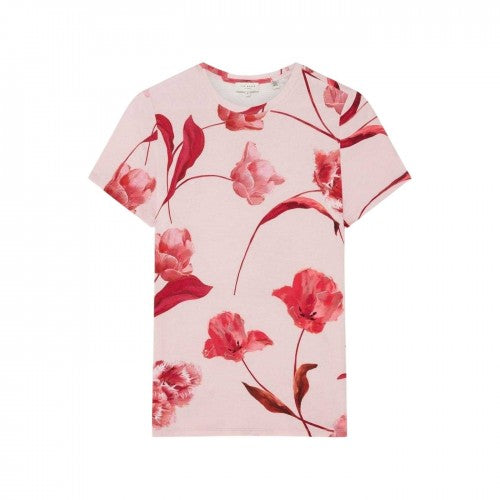 Front - Ted Baker Womens/Ladies Crew Neck Slim T-Shirt