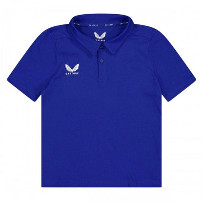 Front - Castore Childrens/Kids Logo Short-Sleeved Polo Shirt