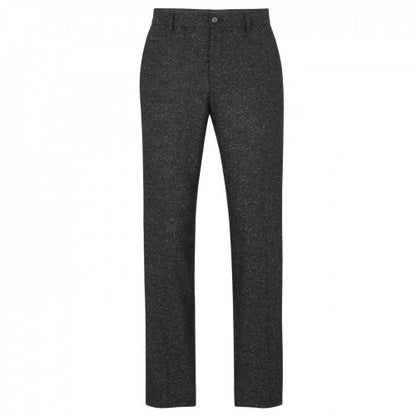 Front - Boss Mens H-Genius Textured Slim Trousers