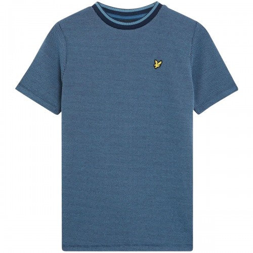 Front - Lyle & Scott Childrens/Kids Waffle Regular T-Shirt