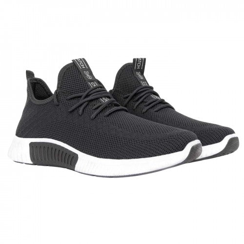 Front - Crosshatch Unisex Adult Rideout Mesh Trainers