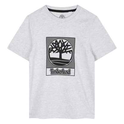 Front - Timberland Boys Logo Regular T-Shirt