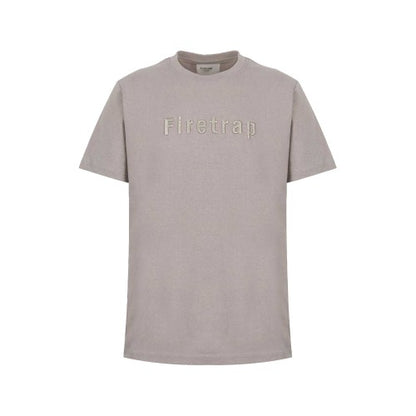 Front - Firetrap Mens Embroidered Logo T-Shirt