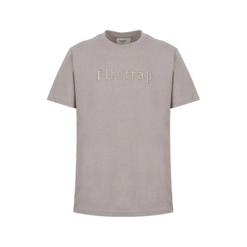 Front - Firetrap Mens Embroidered Logo T-Shirt