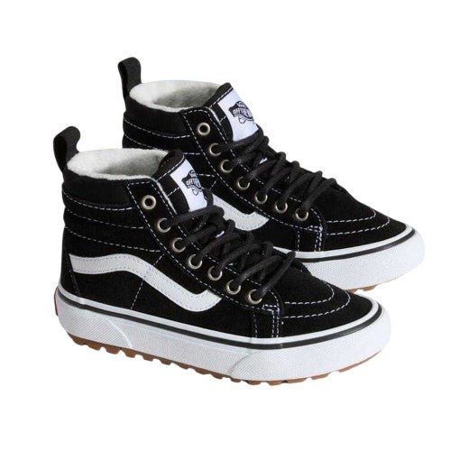 Front - Vans Childrens/Kids SK8-Hi Suede Skate Shoes