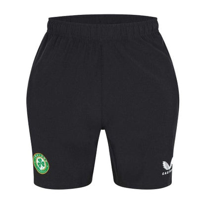 Front - Castore Unisex Adult Ireland Logo Shorts