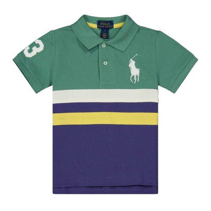 Front - Ralph Lauren Boys Cotton Rugby Polo Shirt