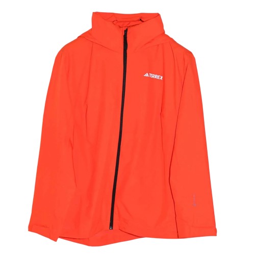 Front - Adidas Womens/Ladies Terrex Rain Waterproof Jacket