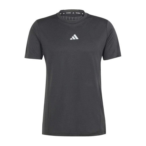 Front - Adidas Mens HIIT Heat.Rdy Technology Crew Neck T-Shirt