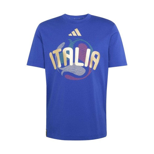 Front - Adidas Mens Italia FIFA World Cup 26 T-Shirt