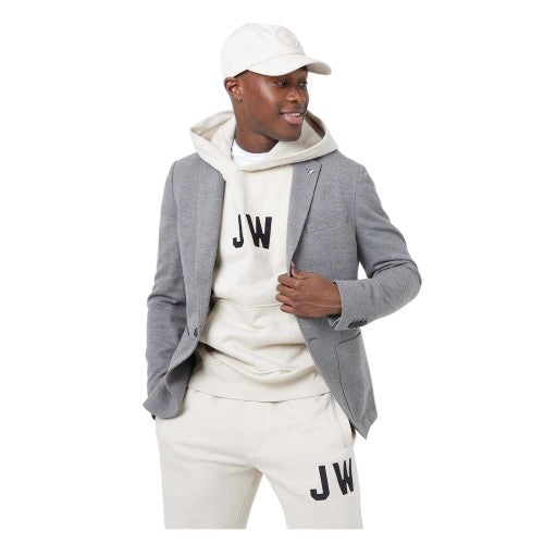 Front - Jack Wills Mens Logo Jersey Blazer