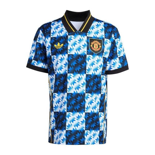 Front - Manchester United FC Mens LFSTLR Adidas Shirt