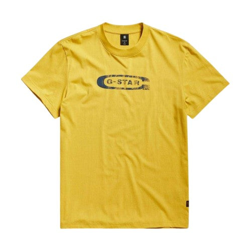 Front - G-Star Mens Old Skool Graphic Print T-Shirt