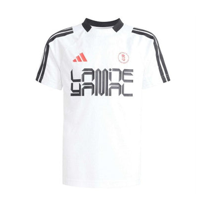 Front - Adidas Childrens/Kids Lamine Yamal T-Shirt