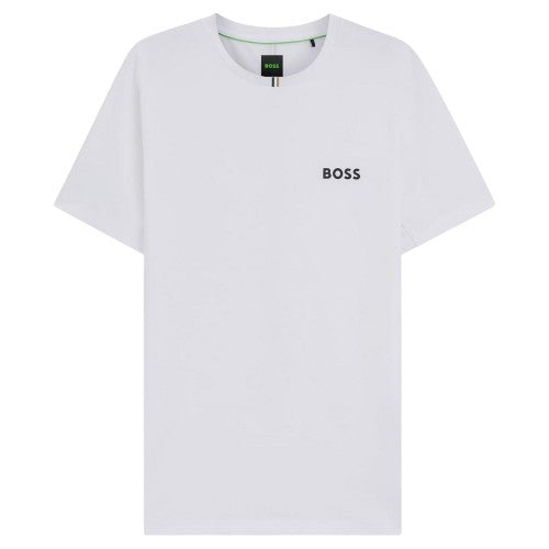 Front - Boss Mens Toc Stripe Pique Slim T-Shirt