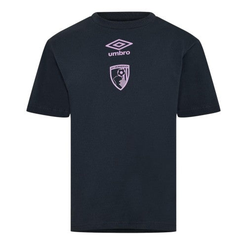 Front - Umbro Mens AFC Bournemouth T-Shirt