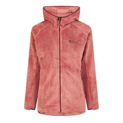 Front - Jack Wolfskin Womens/Ladies Rotwand Fleece Jacket
