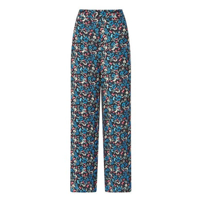 Front - Yumi Womens/Ladies Floral Trousers
