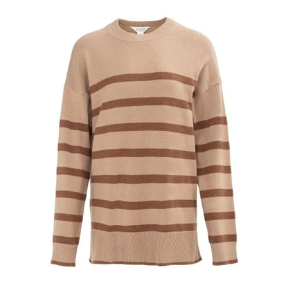Front - Miso Womens/Ladies Stripe Jumper