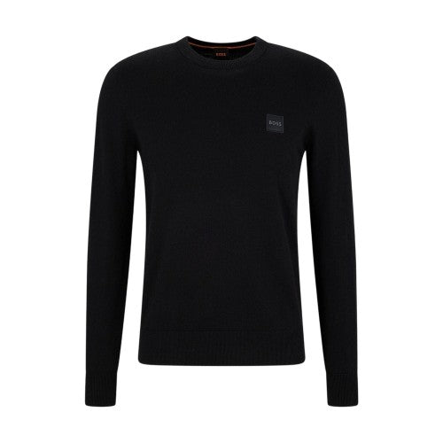 Front - Boss Mens Kanovano Crew Neck Jumper