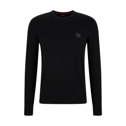Front - Boss Mens Kanovano Crew Neck Jumper