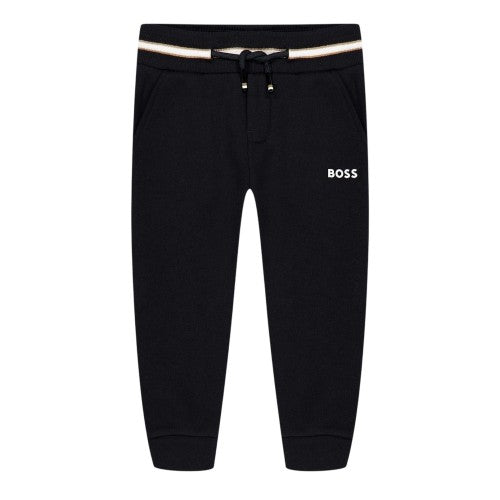 Front - Boss Baby Logo Side Pocket Joggers