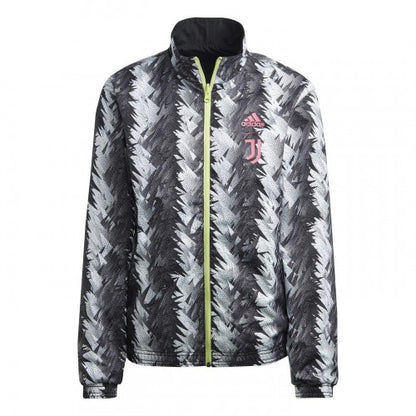 Front - Adidas Womens/Ladies Juventus FC Anthem Jacket