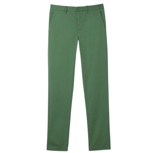 Front - Lacoste Mens Organic Cotton Slim Chinos