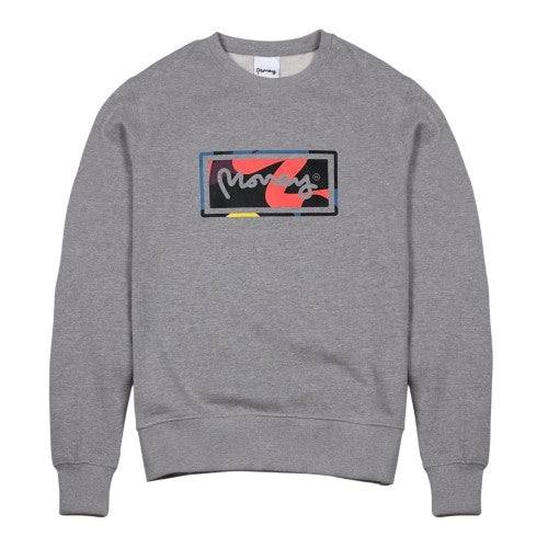 Front - Money Unisex Adult Vice Embroidered Logo Sweatshirt