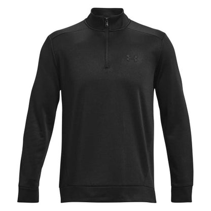 Front - Under Armour Mens Half Zip Fleece Top