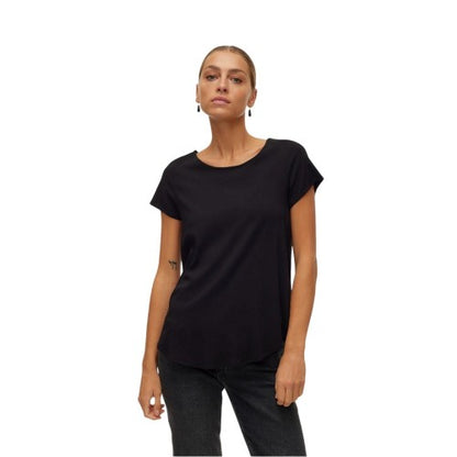 Front - Vero Moda Womens/Ladies Bella Scoop Neck Regular T-Shirt
