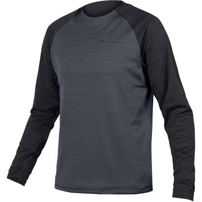 Front - Endura Mens Singletrack Fleece Top