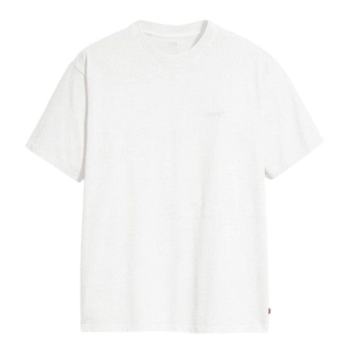 Front - Levis Mens Lettering Cotton Tab Detail T-Shirt