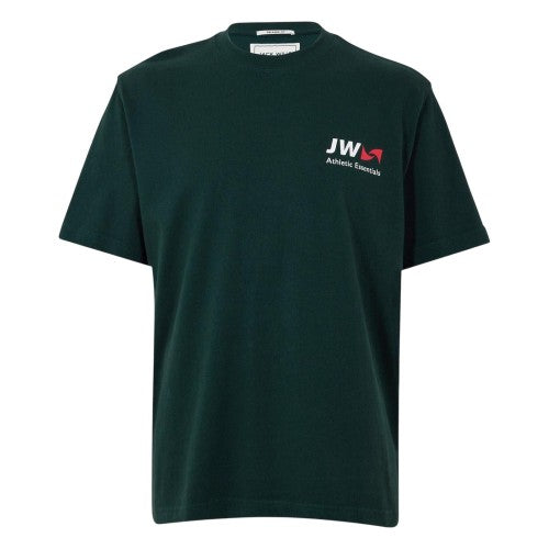 Front - Jack Wills Mens Back Print Crew Neck Regular T-Shirt