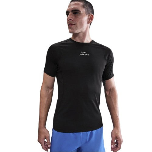 Front - Nike Mens Pro Dri-FIT Fitted Top
