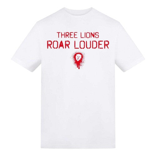Front - England Unisex Adult Graphic Print Regular T-Shirt