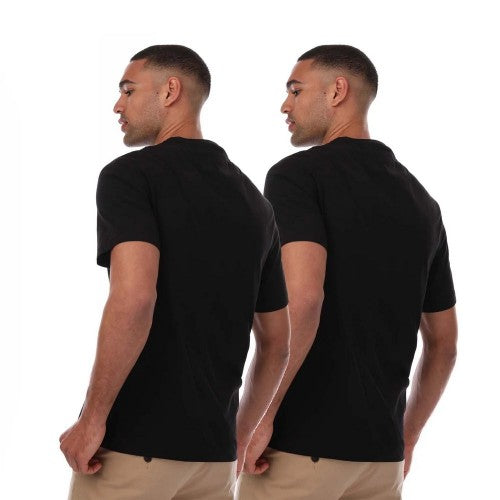 Front - Farah Mens Dani T-Shirt (Pack of 2)